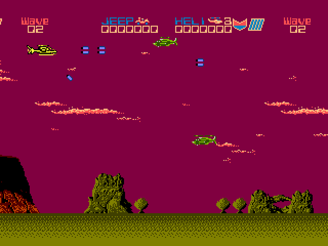 Silkworm [Falcon030] atari screenshot